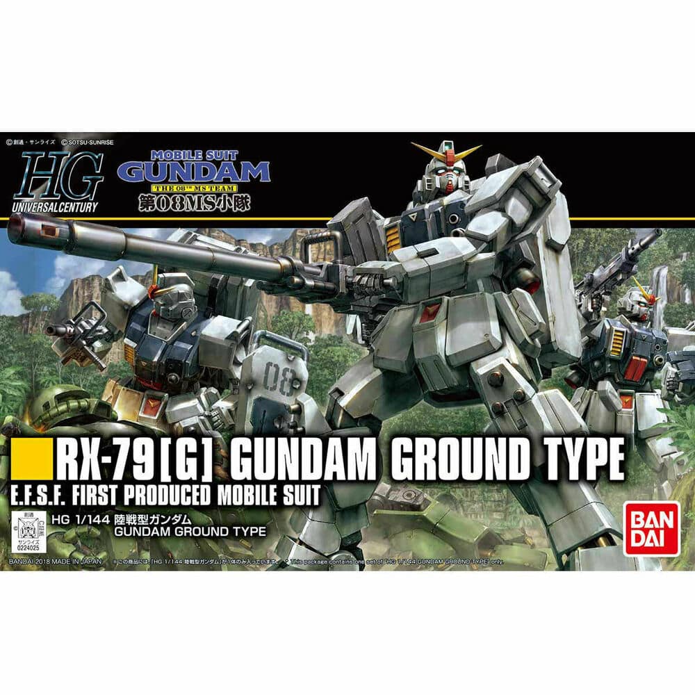 HG 1/144 GUNDAM GROUND TYPE