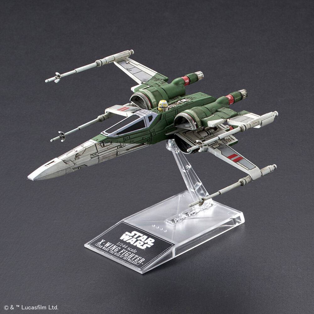 1/144 POES X-WING FIGHTER and X-WING FIGHTER STAR WARS-THE RISE OF SKYWALKER