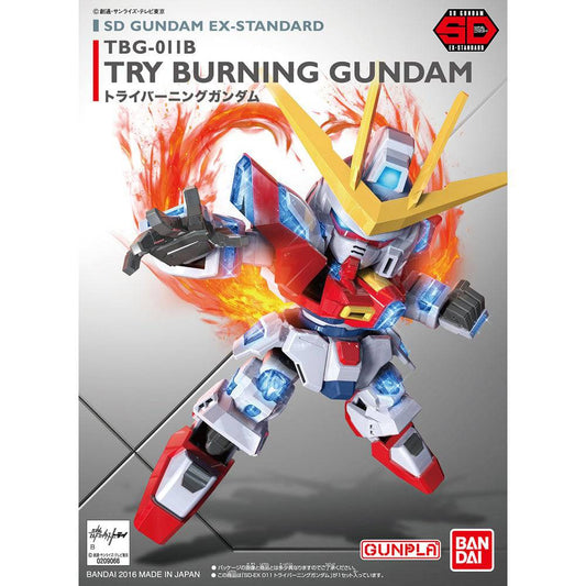 SD GUNDAM EX-STANDARD 011 TRY BURNING GUNDAM