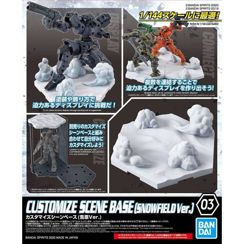 CUSTOMIZE SCENE BASE SNOWFIELD Ver.