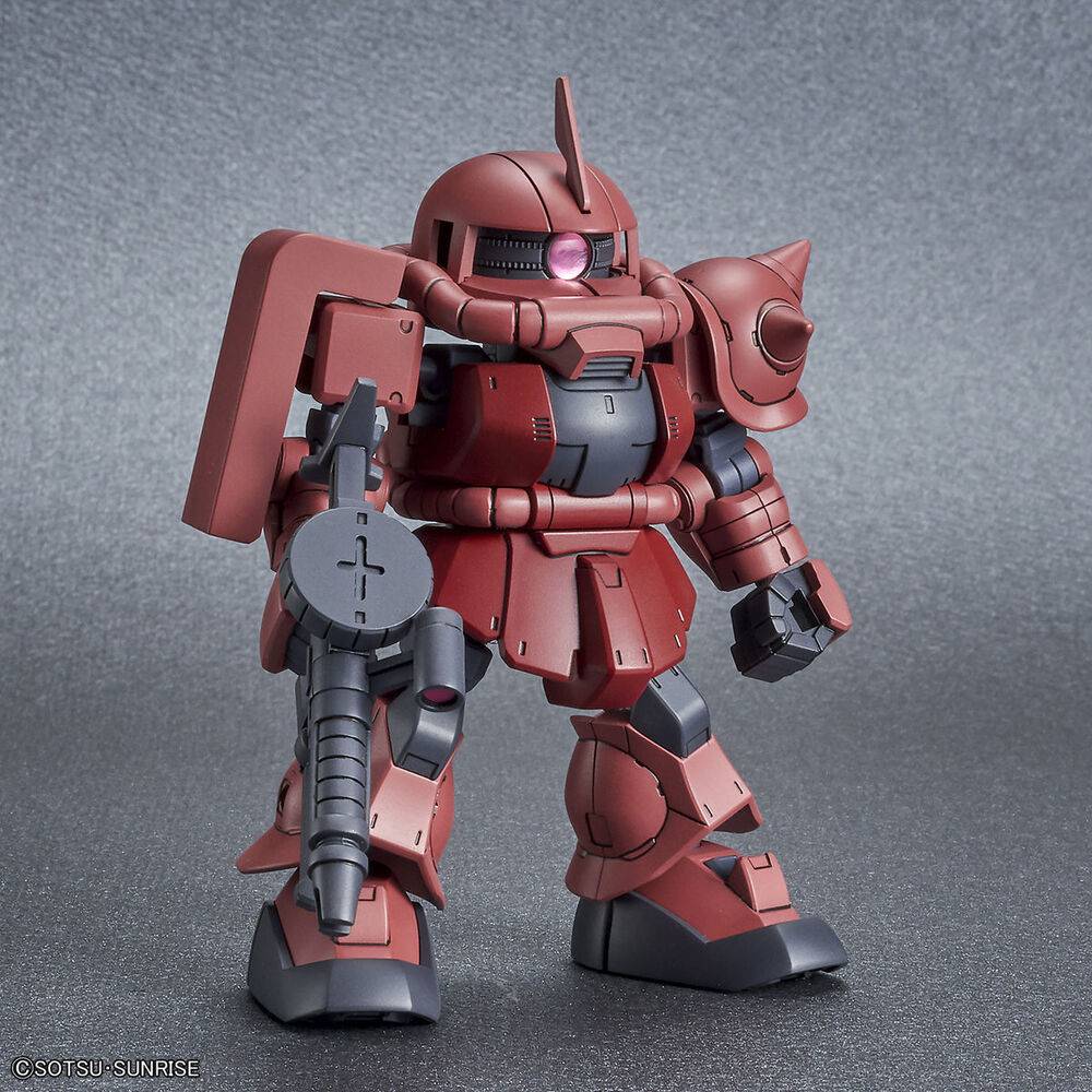 SD GUNDAM CROSS SILHOUETTE RX-78-2 GUNDAM and MS-06S ZAKU II