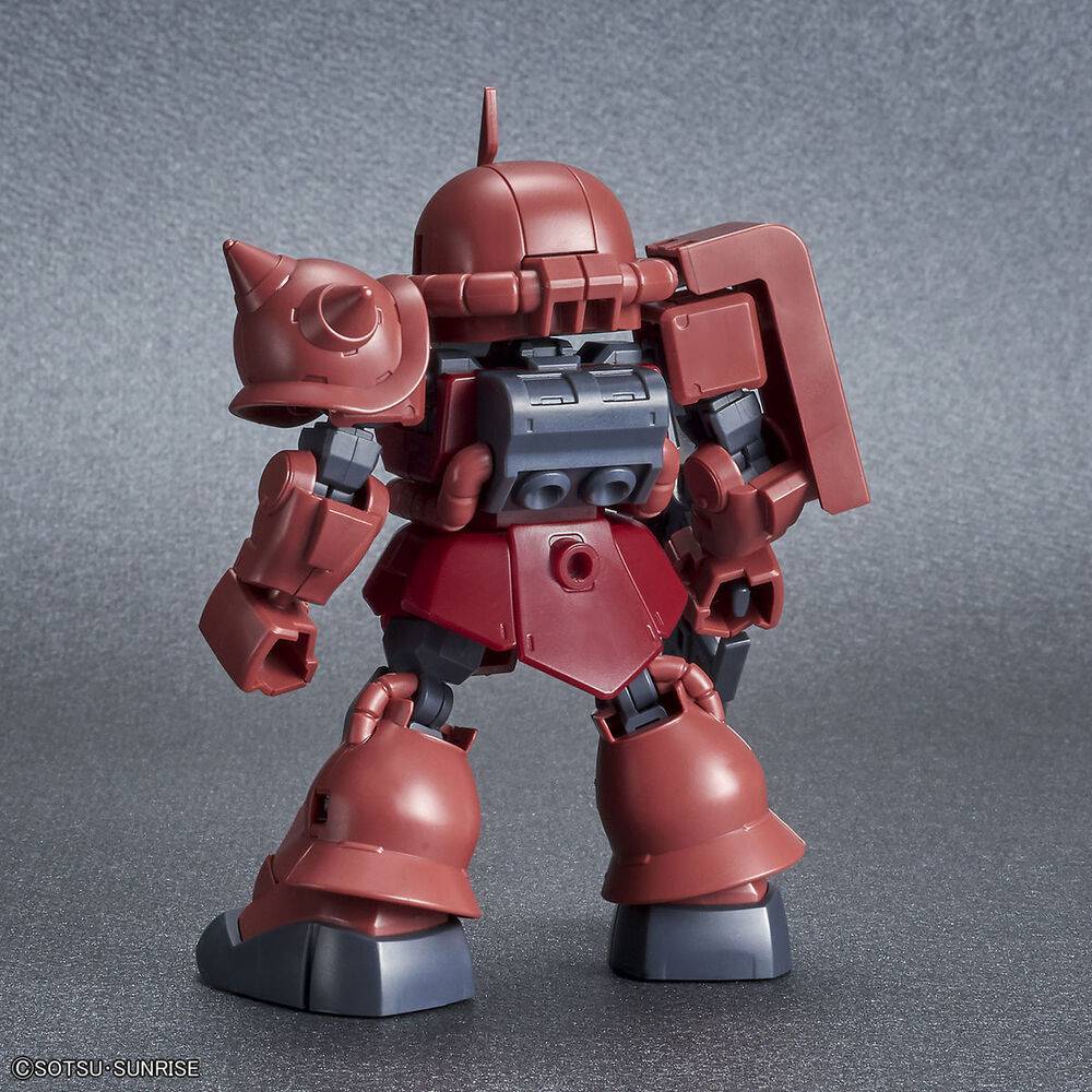 SD GUNDAM CROSS SILHOUETTE RX-78-2 GUNDAM and MS-06S ZAKU II