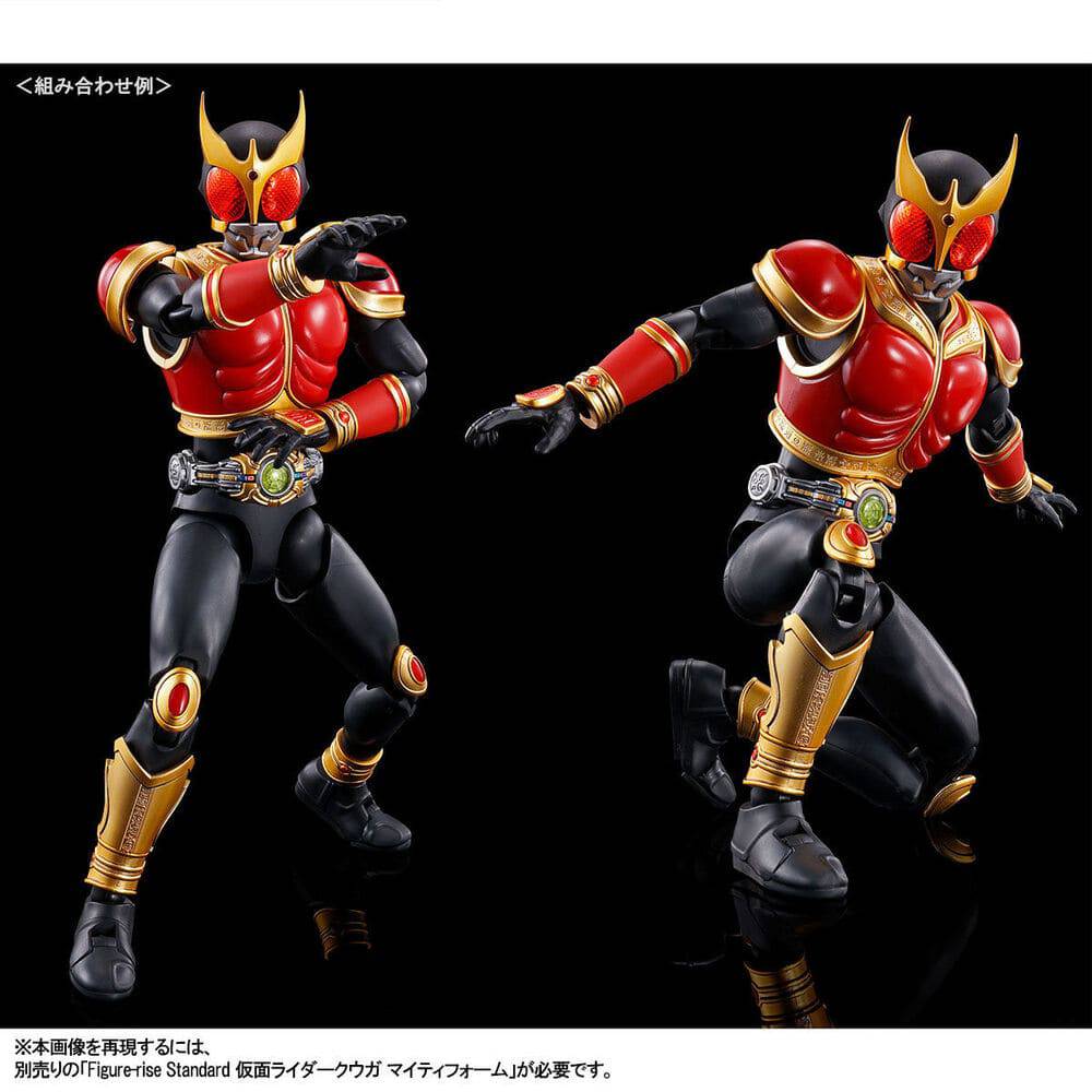 Figure-rise Standard MASKED RIDER KUUGA AMAZING MIGHTY and RISINGMIGHTY Pars Set