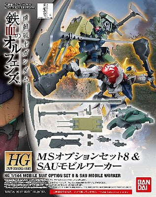 HG 1/144 MS OPTION SET 8 and SAU MOBILE WORKER