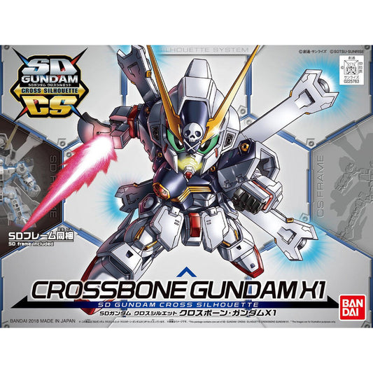 SD GUNDAM CROSS SILHOUETTE CROSSBONE GUNDAM X1