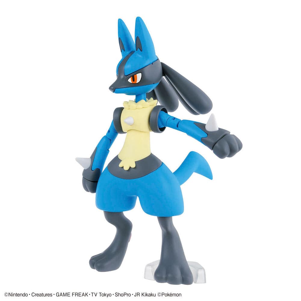 Pokemon Model Kit RIOLU and LUCARIO