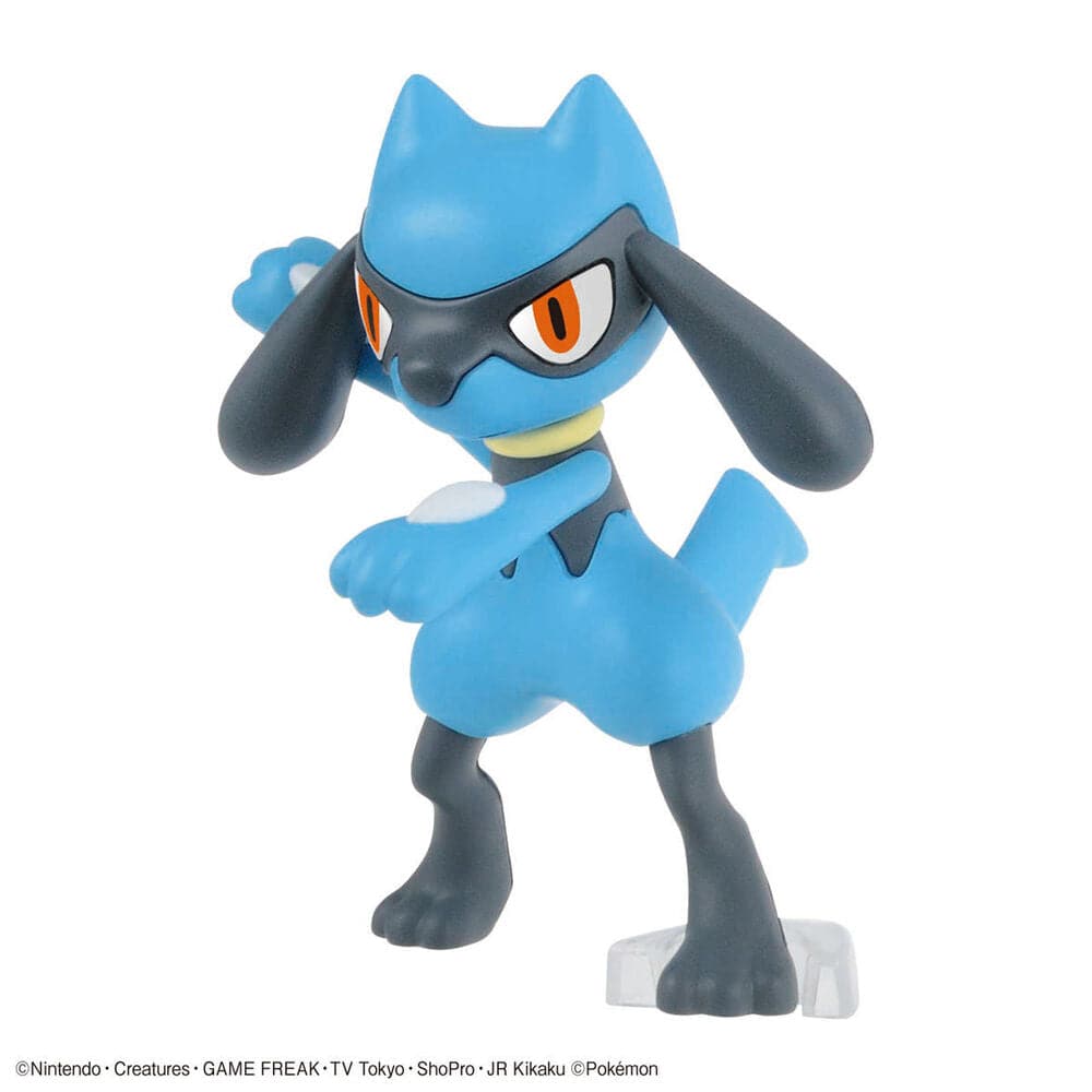 Pokemon Model Kit RIOLU and LUCARIO