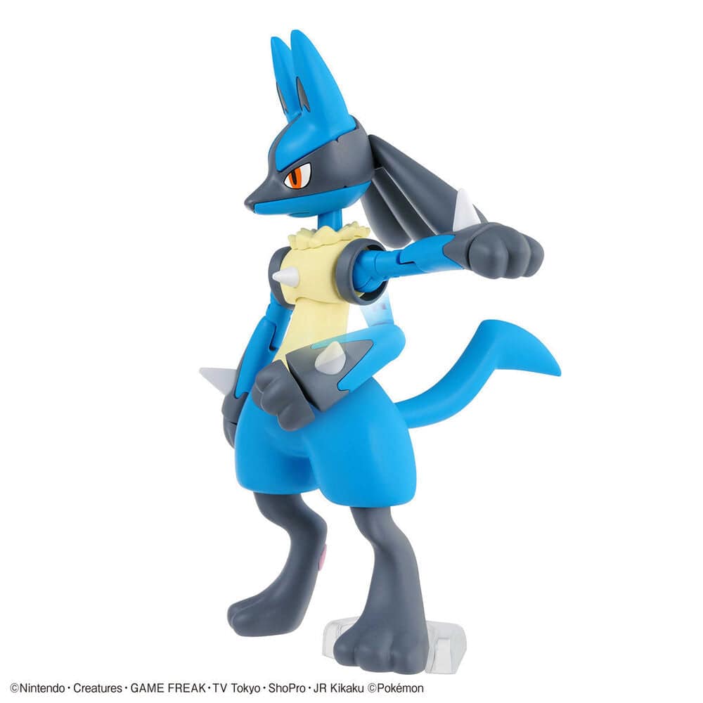 Pokemon Model Kit RIOLU and LUCARIO