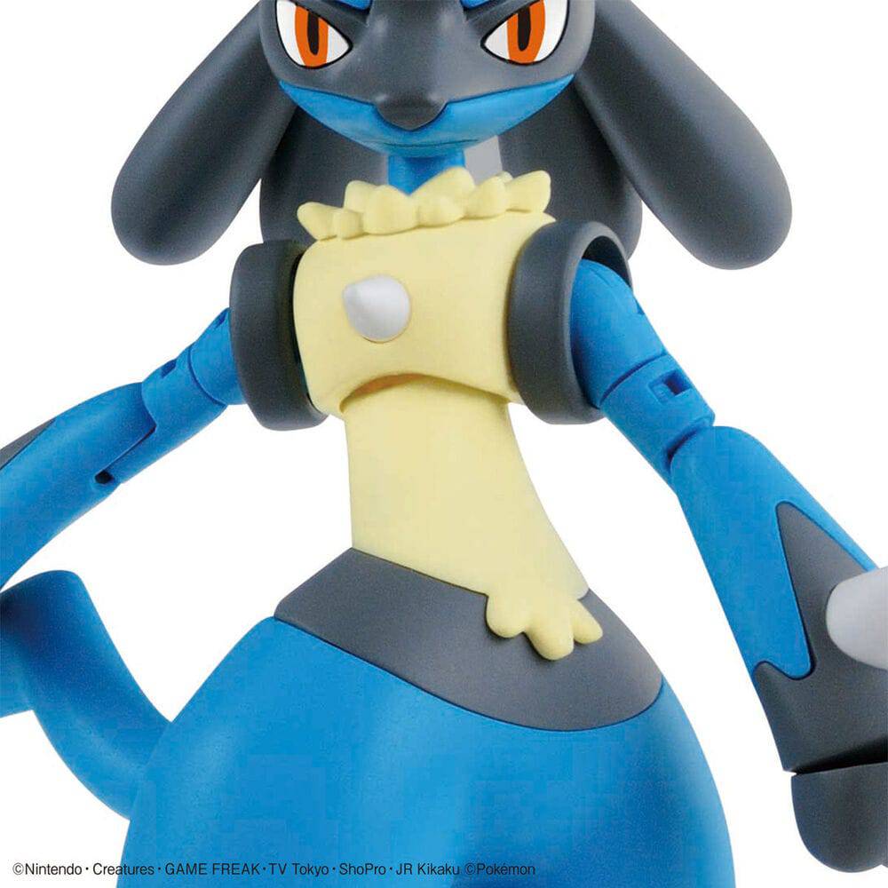 Pokemon Model Kit RIOLU and LUCARIO