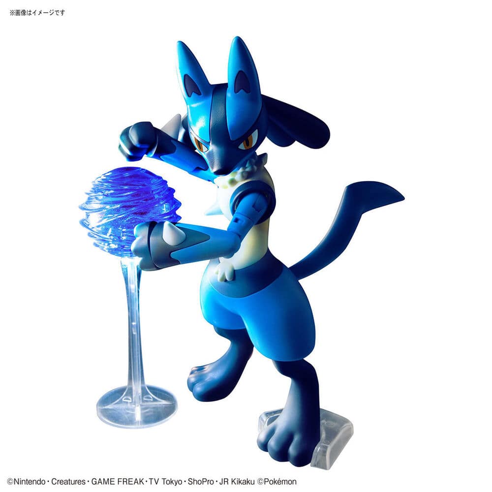 Pokemon Model Kit RIOLU and LUCARIO