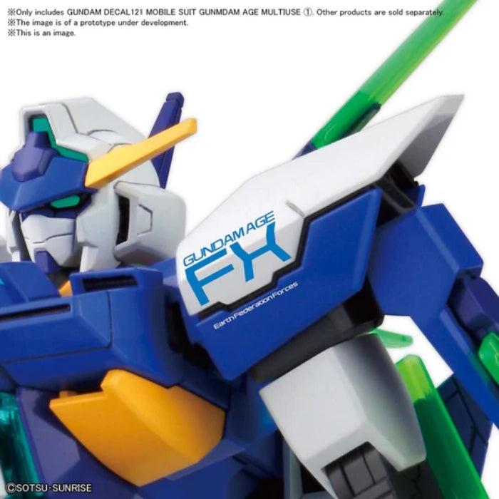 GUNDAM DECAL121 MOBILE SUIT GUNMDAM AGE MULTIUSE 1