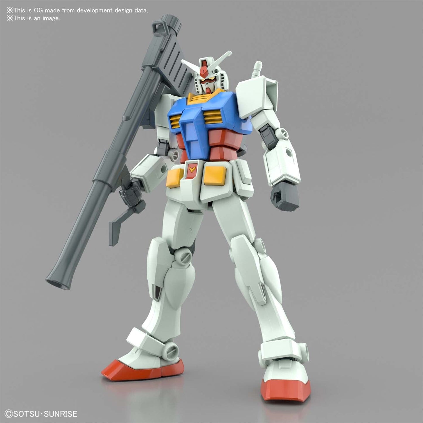 ENTRY GRADE RX-78-2 GUNDAM FULL WEAPON SET