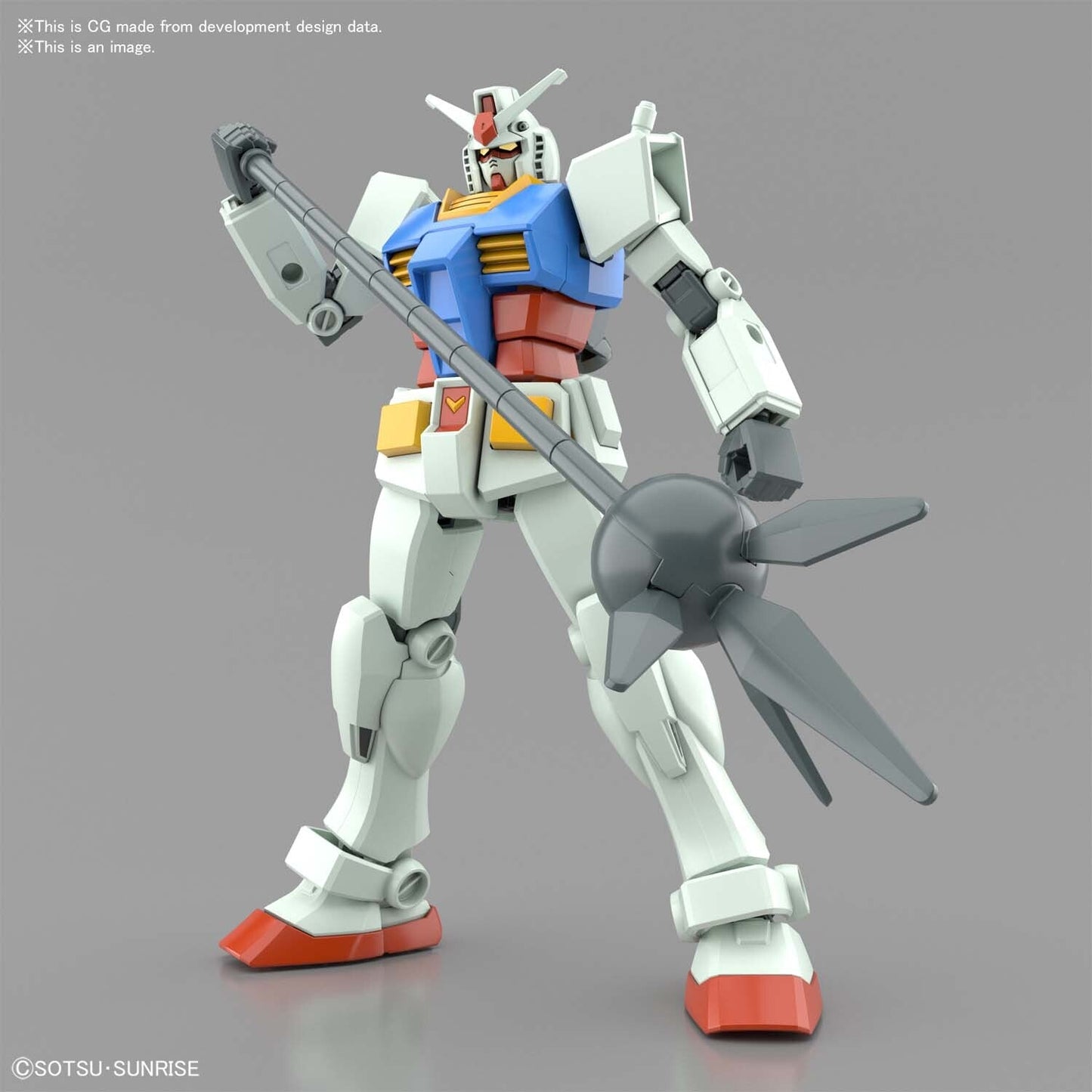 ENTRY GRADE RX-78-2 GUNDAM FULL WEAPON SET