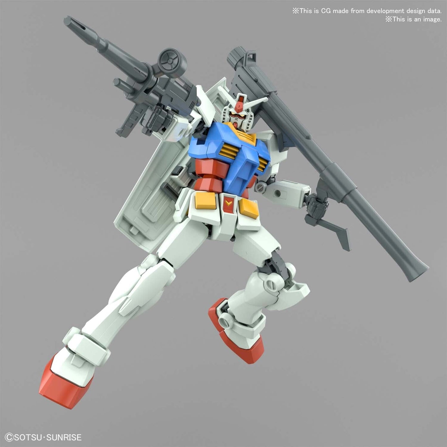 ENTRY GRADE RX-78-2 GUNDAM FULL WEAPON SET