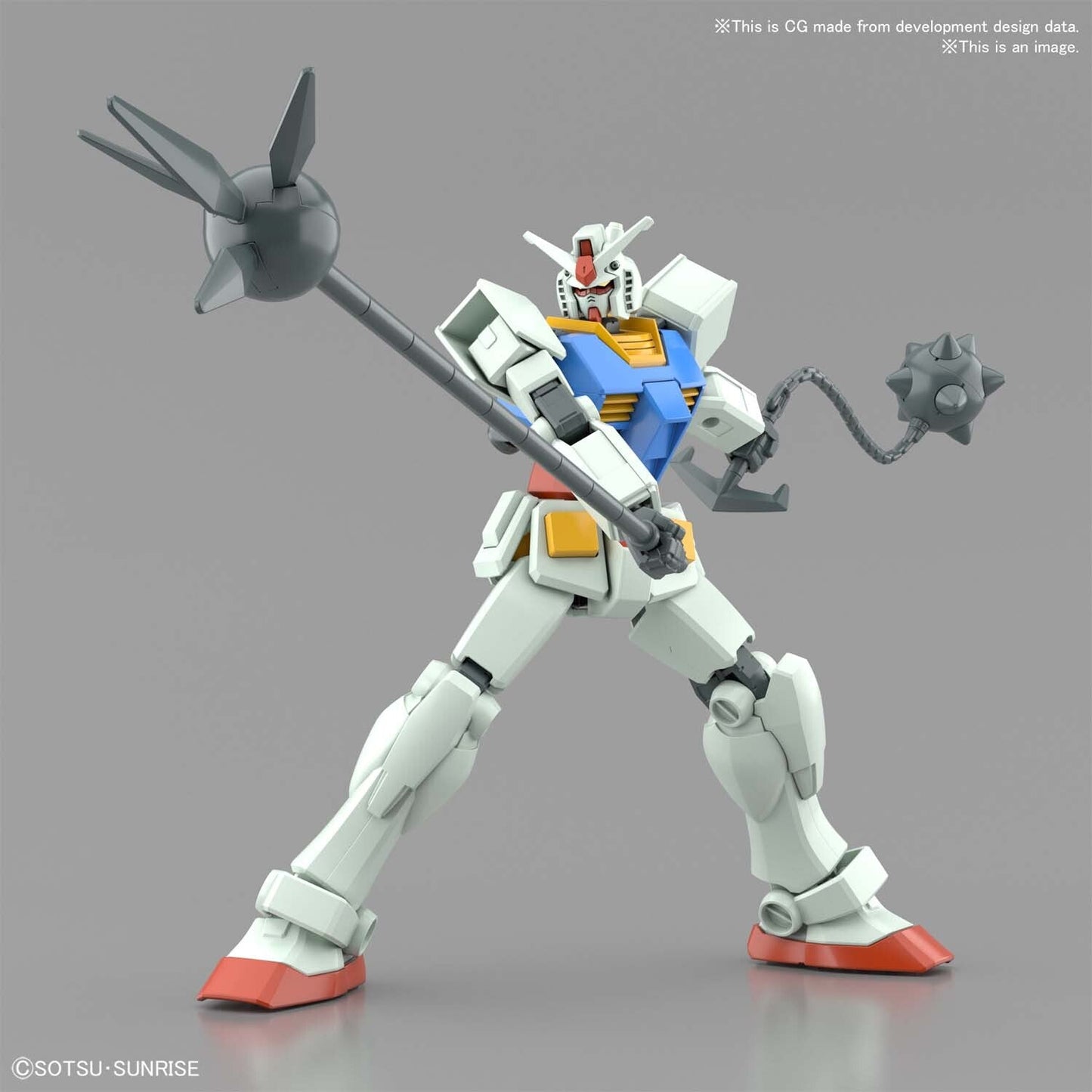 ENTRY GRADE RX-78-2 GUNDAM FULL WEAPON SET