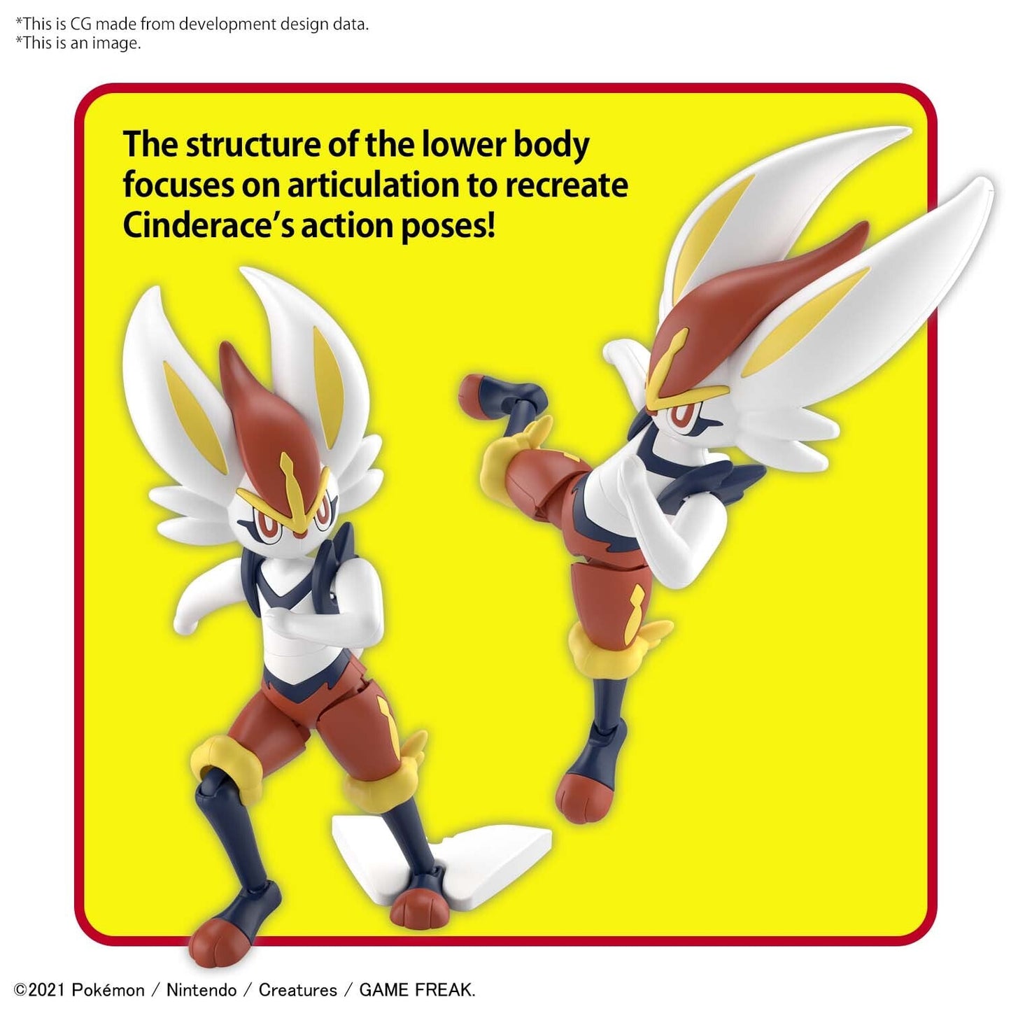 Pokemon Model Kit CINDERACE