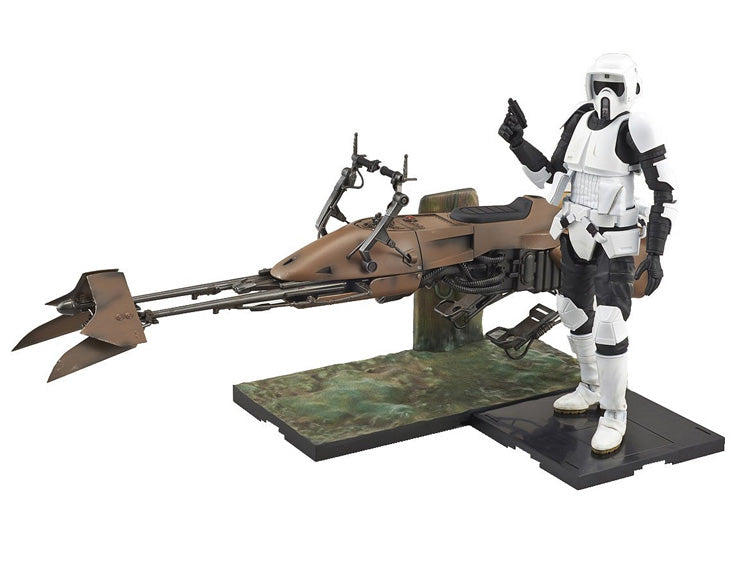 Star Wars 1/12 Scout Trooper & Speeder Bike