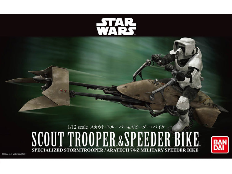 Star Wars 1/12 Scout Trooper & Speeder Bike