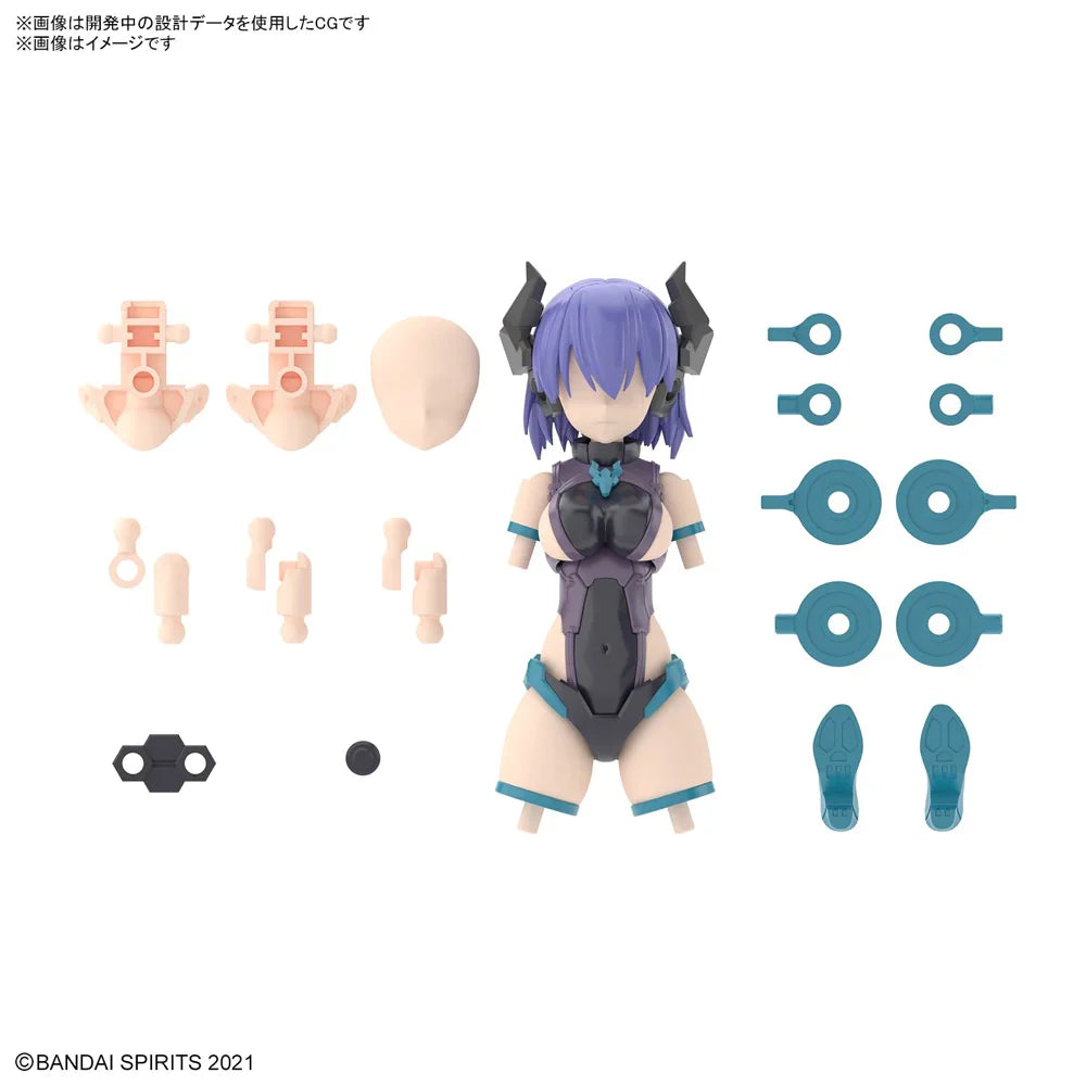 30MS OPTION PARTS SET 7 (EVIL COSTUME) [COLOR A]