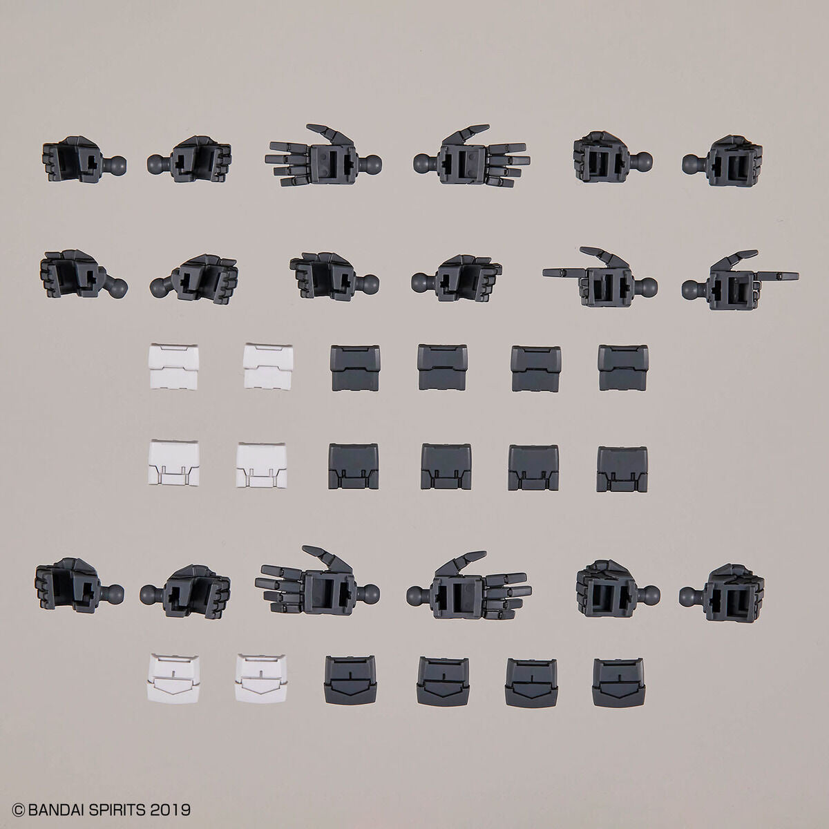 30MM 1/144 OPTION PARTS SET 12 (HAND PARTS /MULTI-JOINT)