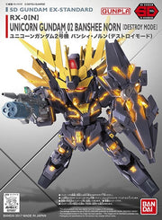 SD Gundam EX-Standard Unicorn Gundam 02 Banshee Norn (Destroy Mode)