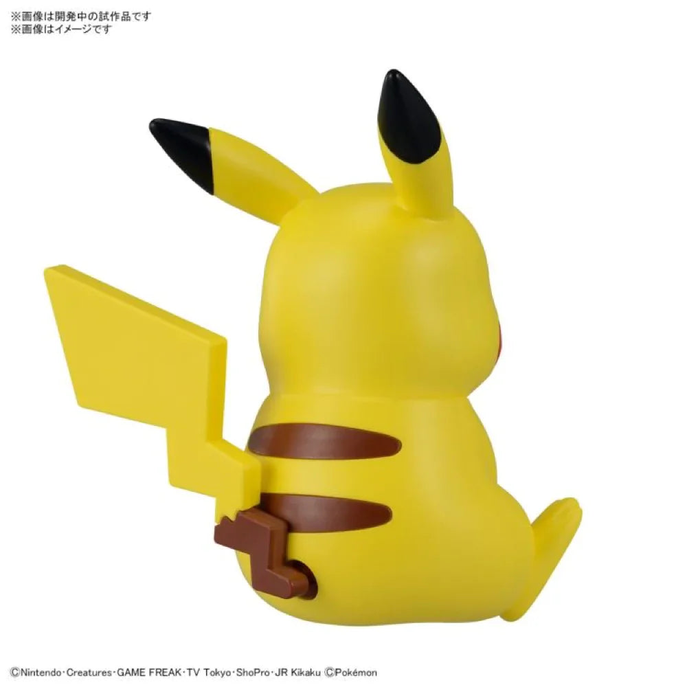 Pokemon Model Kit Quick!! 16 Pikachu (Sitting Pose)