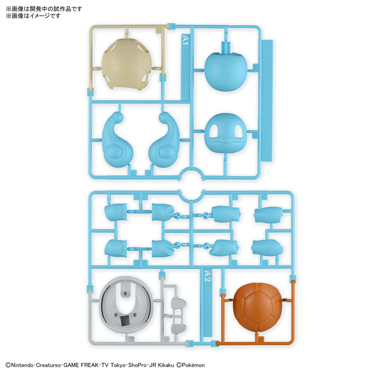 Pokemon Model Kit Quick!! 17 Squirtle