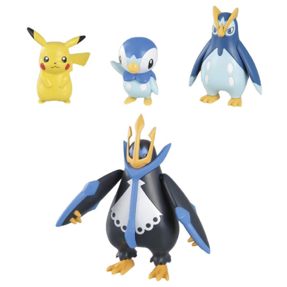 Pokemon Model Kit Empoleon Evolution Set