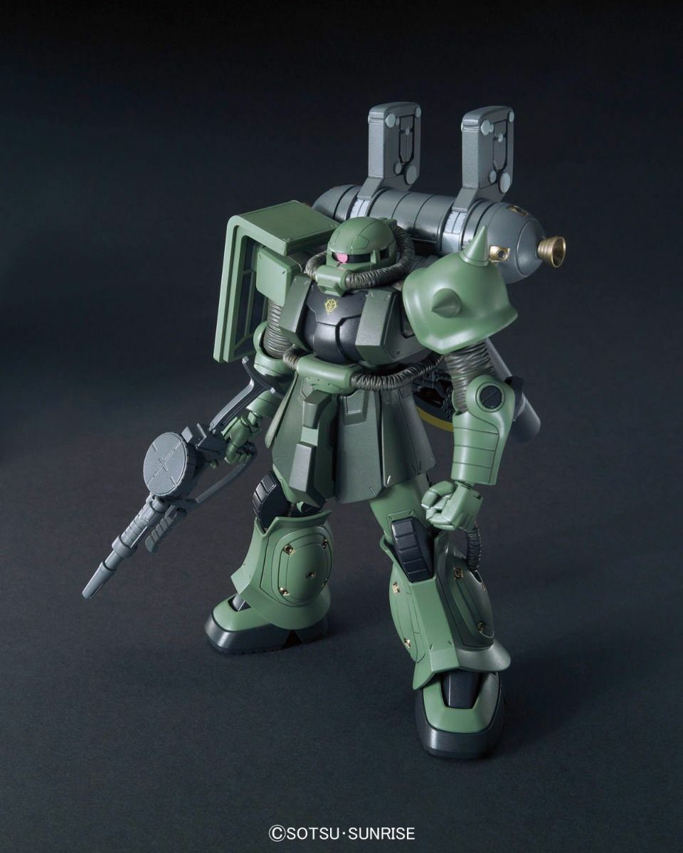 HG 1/144 Zaku II + Big Gun Set (Thunderbolt Ver.)