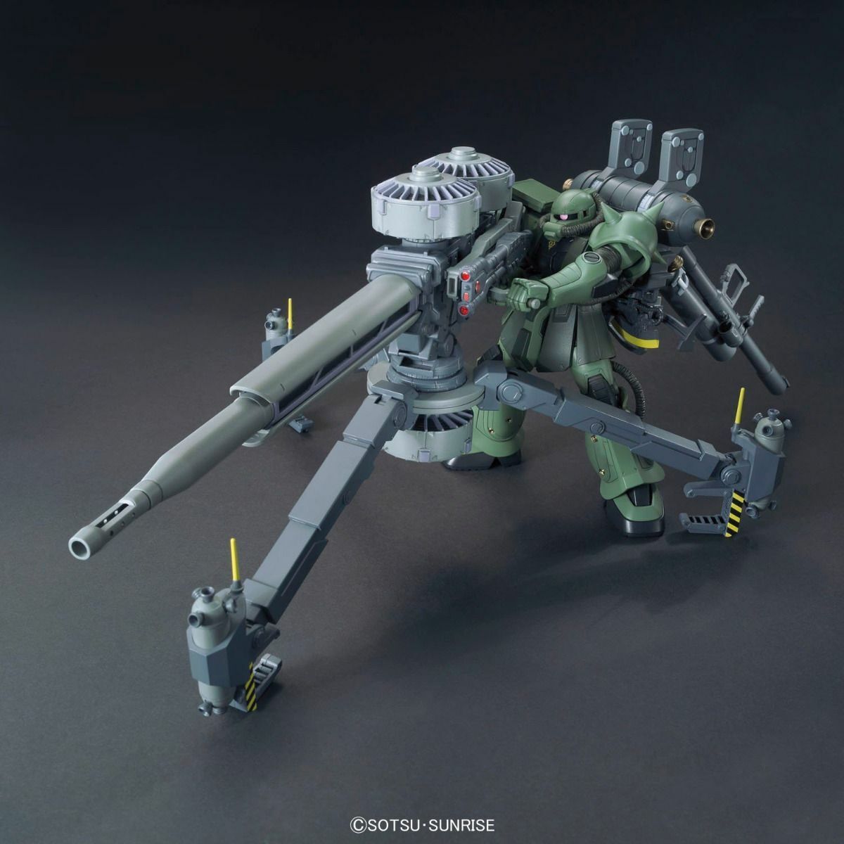 HG 1/144 Zaku II + Big Gun Set (Thunderbolt Ver.)