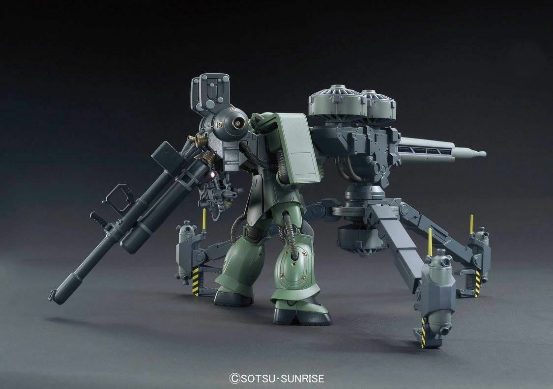 HG 1/144 Zaku II + Big Gun Set (Thunderbolt Ver.)