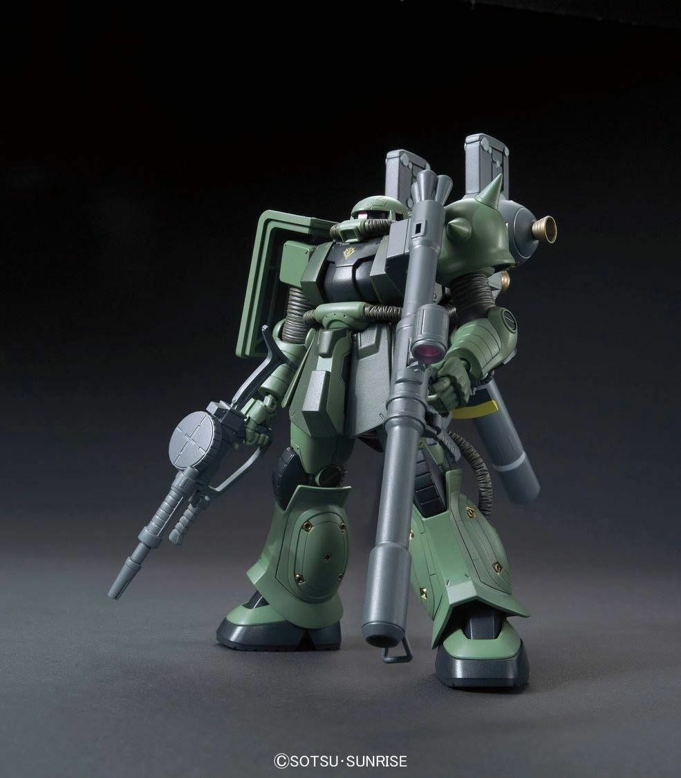 HG 1/144 Zaku II + Big Gun Set (Thunderbolt Ver.)