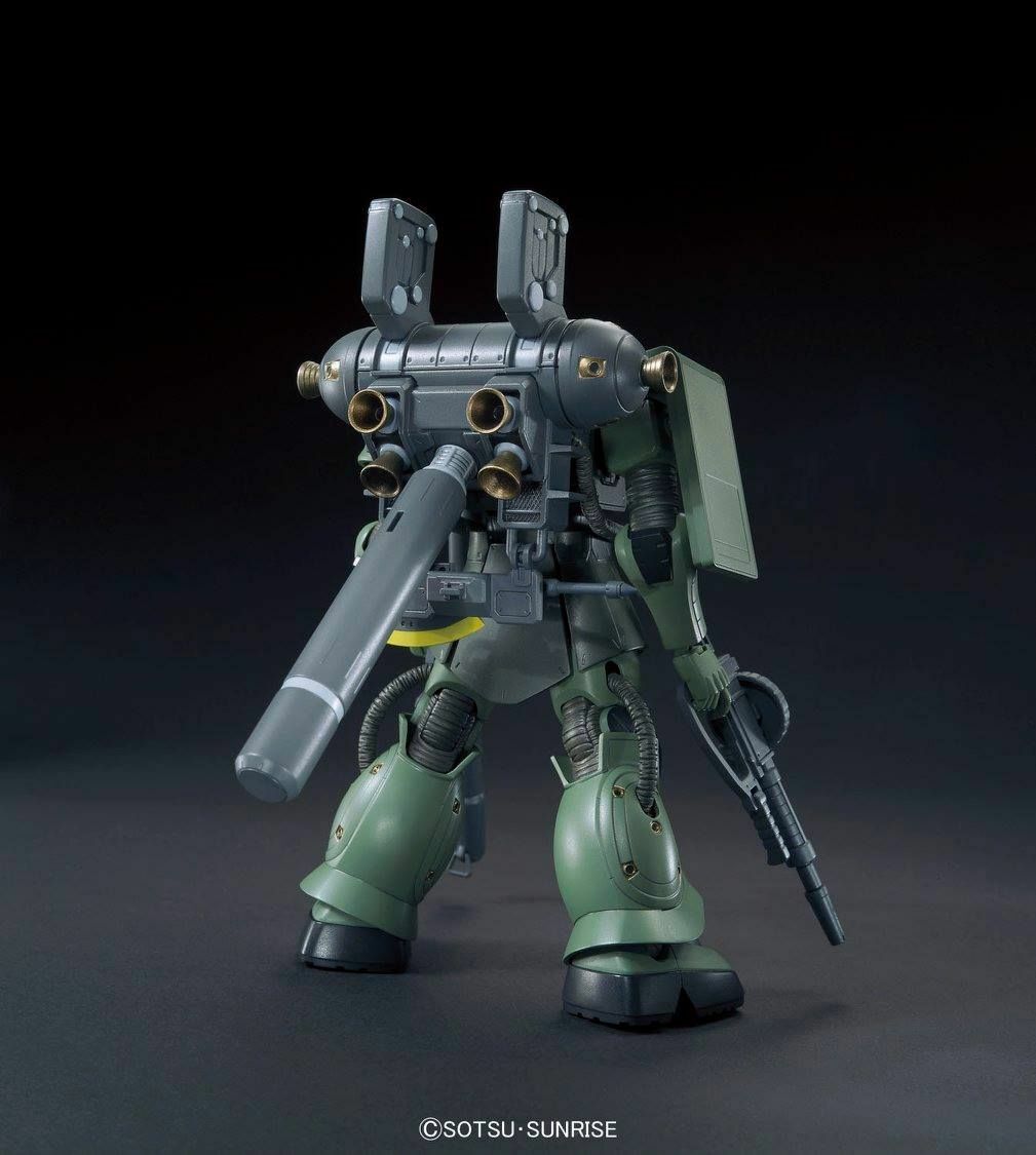 HG 1/144 Zaku II + Big Gun Set (Thunderbolt Ver.)