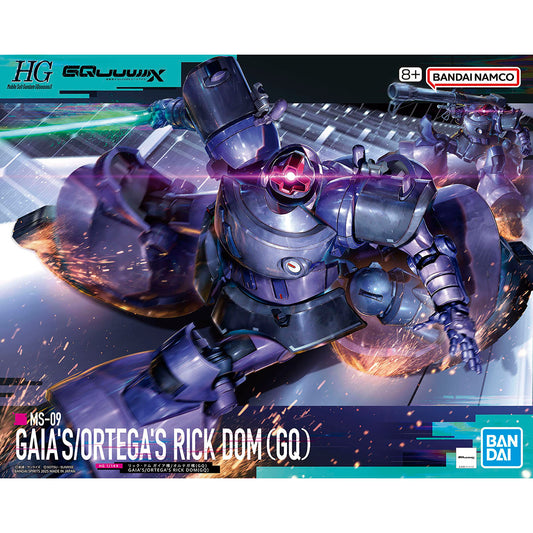 HG 1/144  GAIA’S/ORTEGA’S RICK DOM (GQ)