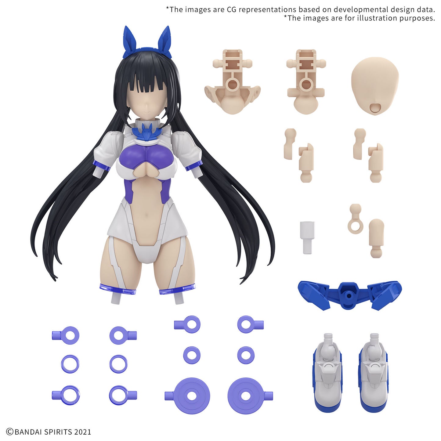 30MS OPTION PARTS SET 21 (SPRINT COSTUME) [COLOR B]