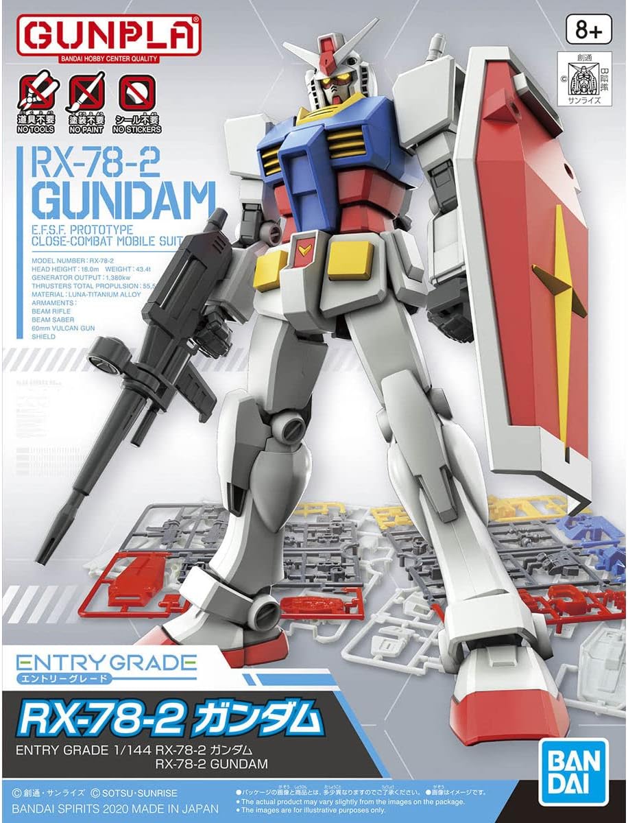 Entry Grade 1/144 Rx-78-2 Gundam