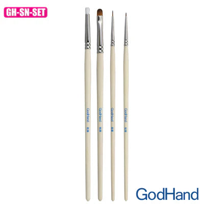 Brushwork Semi-PRO 4 brushes set