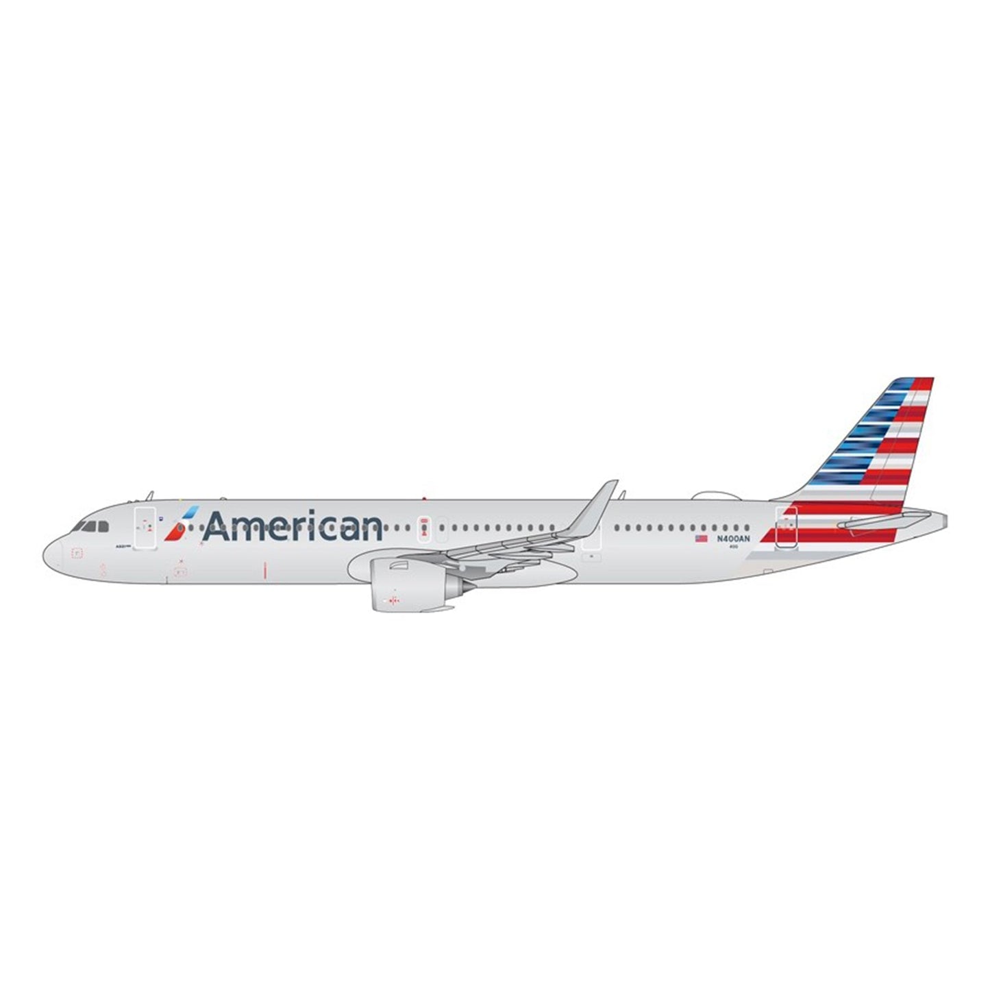 1:400  American A321neo N400AN