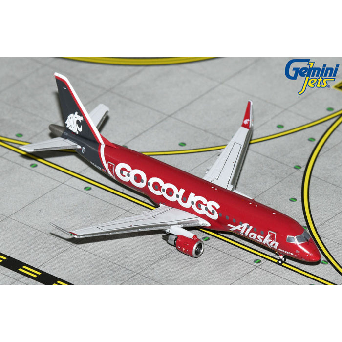 1/400 Alaska / Horizon E175LR N661QX Wash. State U. "Go Cougs"