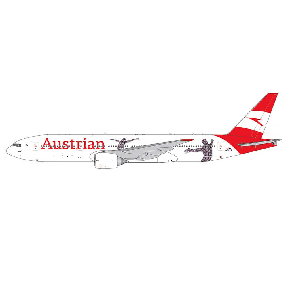 Austrian OE-LPF 60th Anniversary B777-200ER