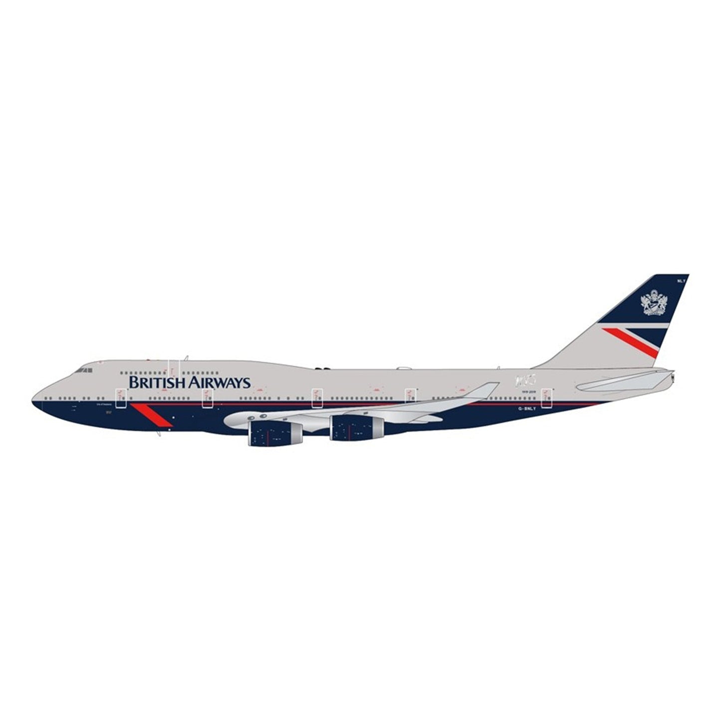 1:400 British Airways B747-400 G-BNLY