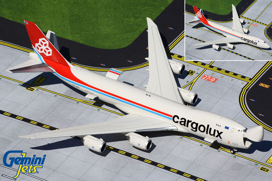 1/400 Cargolux B747-8F Interactive Series LX-VCA