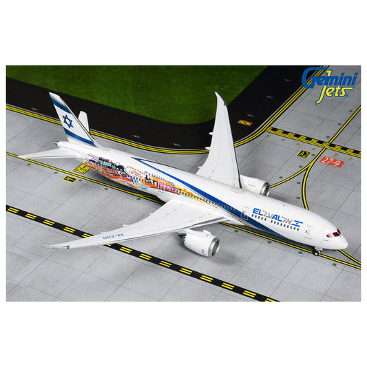 1/400 El Al B787-9 Dreamliner 4X-EDD Las Vegas/San Francisco Livery