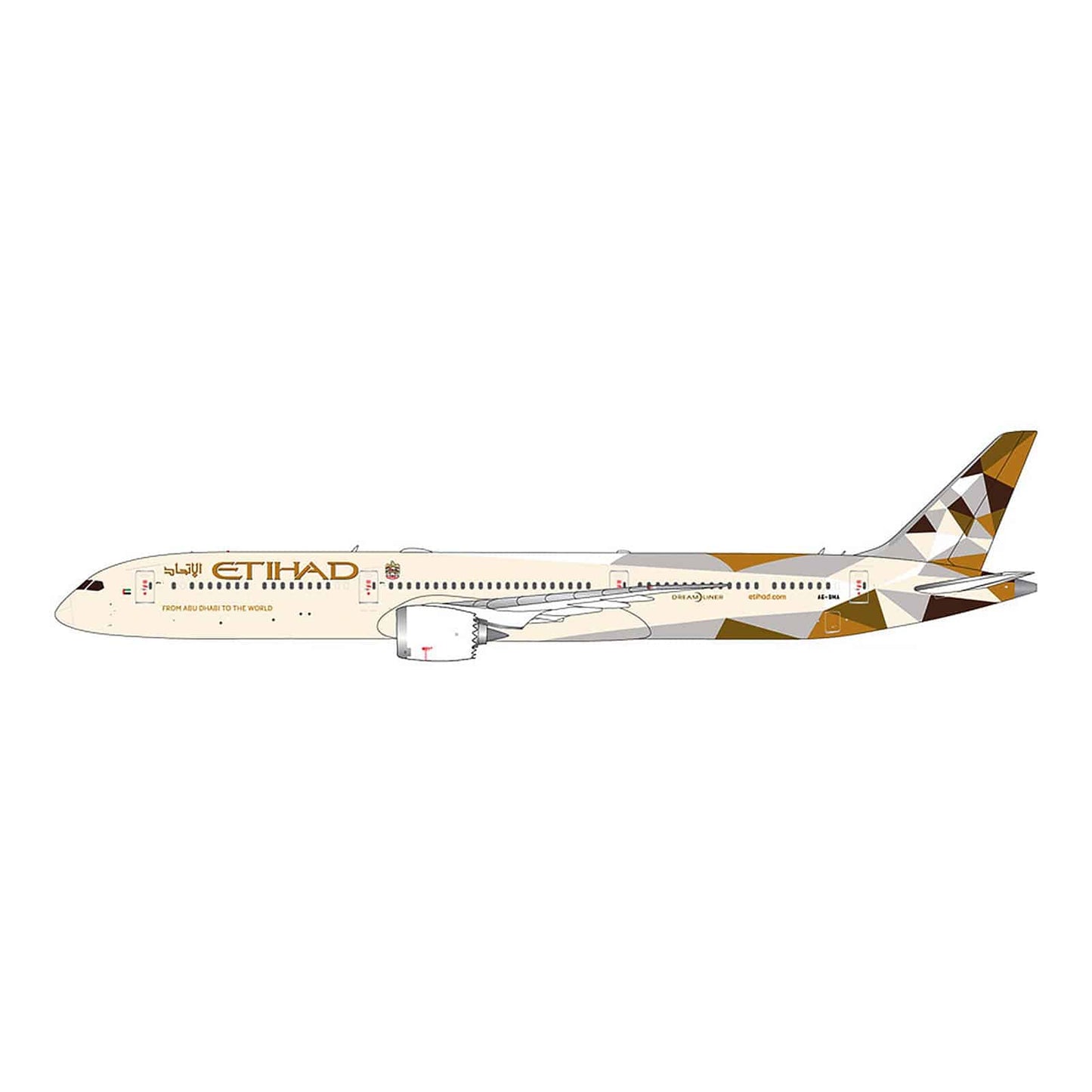 1/400 ETIHAD B787-10 (Flaps Down) A6-BMA