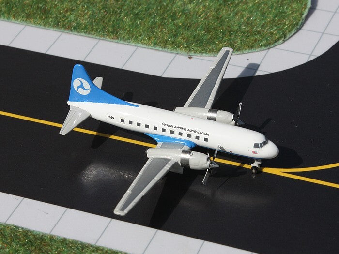 1/400 FAA Convair CV-580  N49