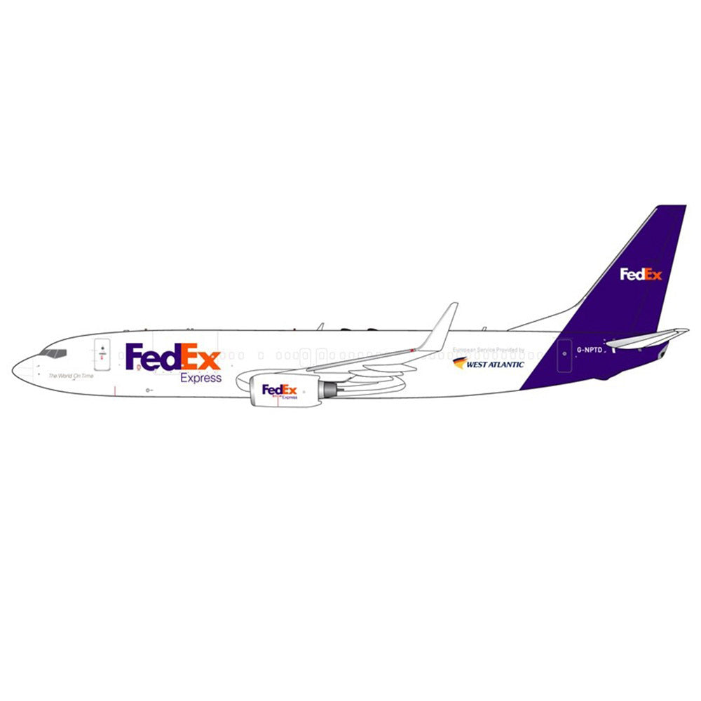 1-400 FedEx B737-800BCF G-NPTD