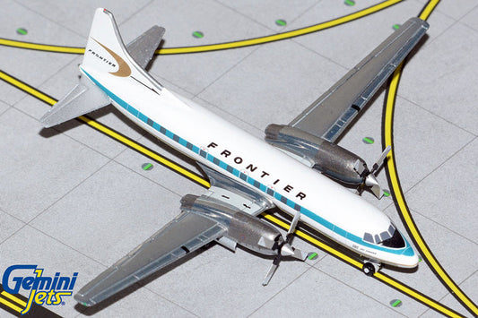 1/400 Frontier Airlines CV-580 N73117 1960s livery