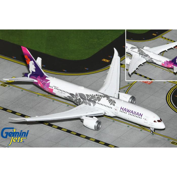 1/400 Hawaiian Airlines B787-9 NH780HA flaps down