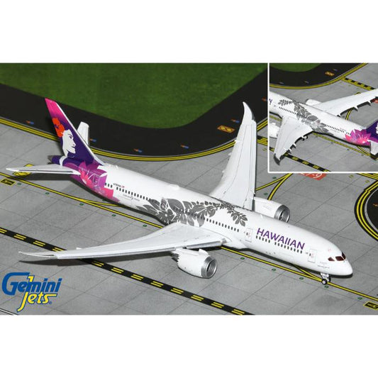 1/400 Hawaiian Airlines B787-9 NH780HA flaps down