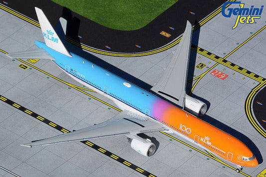 1/400 KLM B777-300ER PH-BVA Orange Pride w/  - KLM 100 -  Logo